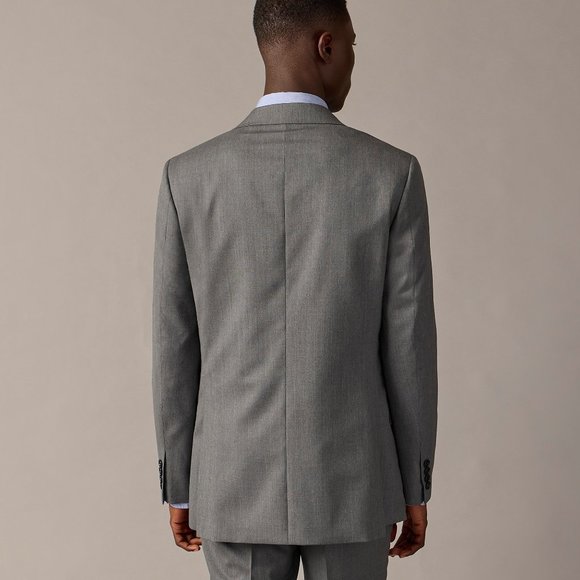 NWT J. Crew Ludlow Slim-fit Suit Jacket with Double Vent in Loro Piana Wool 44R - Picture 3 of 6